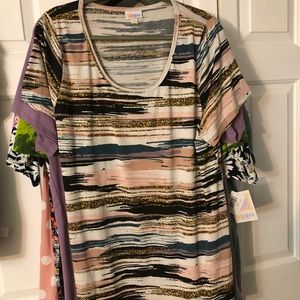 LulaRoe classic tee 3xl